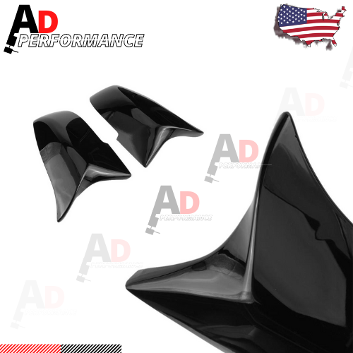 M Style For BMW E84 F20 F22 F23 F87 M2 Replacement Glossy Black Set Mirror Cover